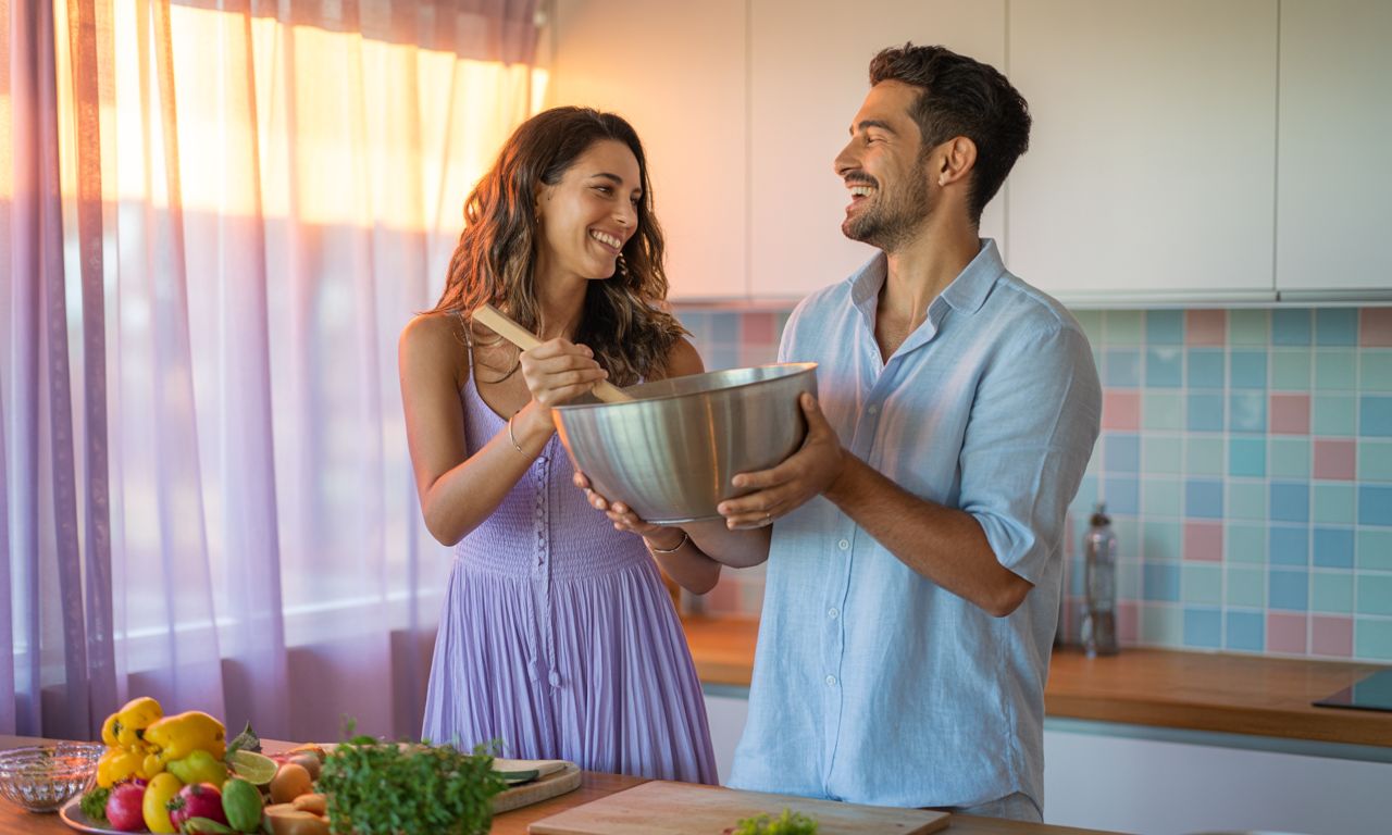 Mulher planejando 2026 com serenidade em ambiente feminino e acolhedor.